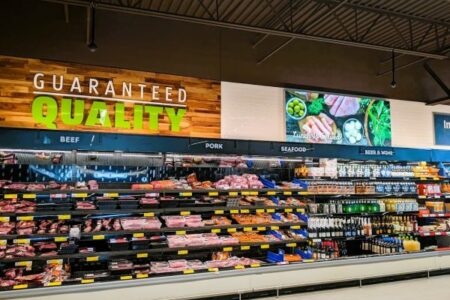 Aldi Store Produce Lighting