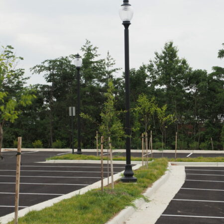 Parking Lot Pole Lights