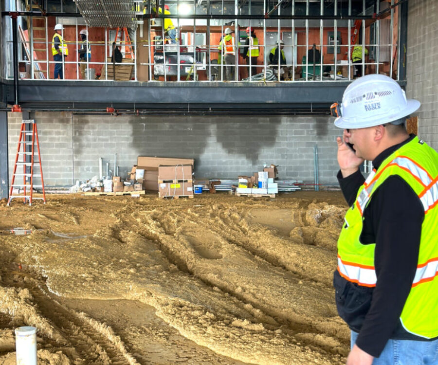 Kenny on the job